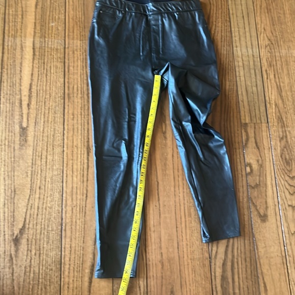Spanx Faux Leather High Rise Skinny Pants - Picture 9 of 16